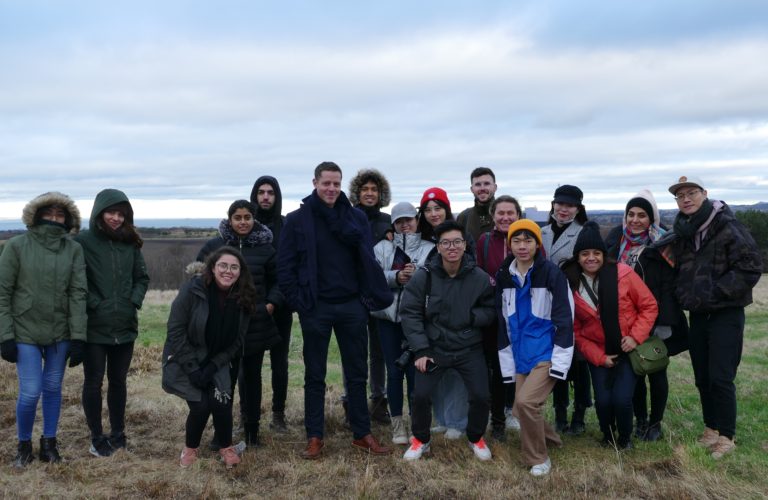 University of Edinburgh’s Advanced Sustainable Design MSc student visit Shawfair image