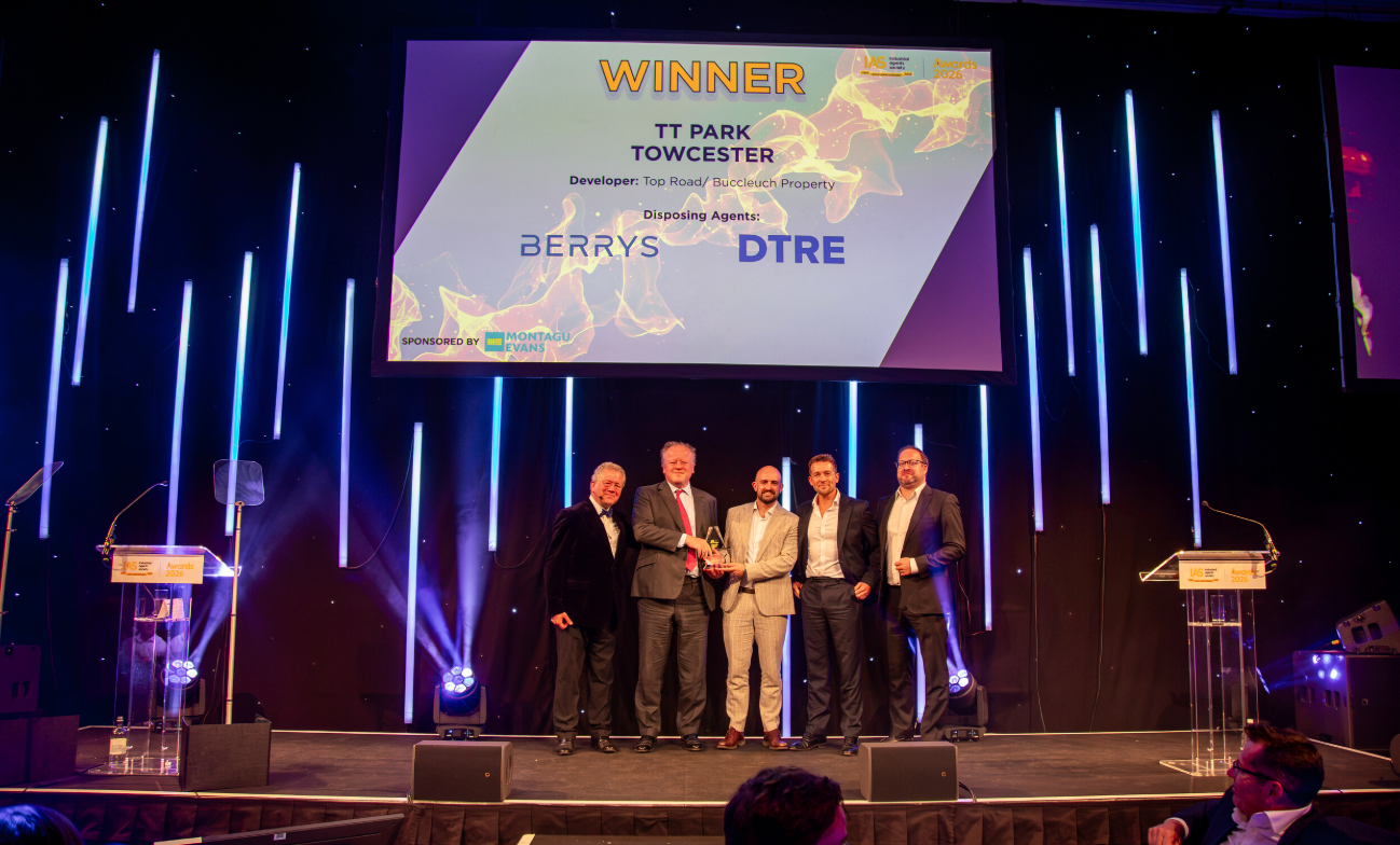 TT Park Celebrates Double Success at Industrial Agents Society Awards image