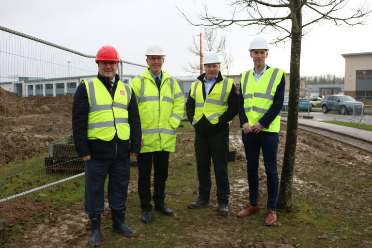 Ground-breaking takes place at Kettering Business Park for new Salvation Army facilities image